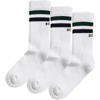 Björn Borg Core Crew Sock 3-pack Vit, 31-35