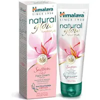 Himalaya Natural Glow Fairness Ansiktskräm För Kvinnor 50g Med Saffran Och Alfalfa För Strålande Jämn Hudton Och Mjuk Len Hud