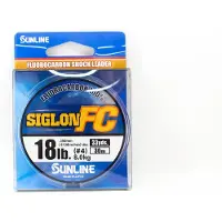 Sunline Fluorocarbon Leader Siglon FC 100% 30m 18lb Diameter 0.35mm (8227) ren