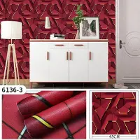 Home with love 3d Geometrisk Frostad Vattentät Självhäftande Tapet Hem Väggpapper Heminredning Väggdekal 10M