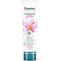 Himalaya Natural Glow Kesar Ansiktskräm 25g För Strålande Jämn Hudton Med UV-skydd Och Återfuktande Icke Fet Formula För Daglig Användning