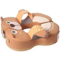 Neoglint Mambobaby Baby Swim Float Icke-uppblåsbar Vattentät Baby Simning Float Ring Barn Simträning för brun