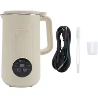 Vestidos 1200ml Nötmjölkstillverkare Timer Automatisk Rengöring Isolerad Multifunktionell Sojamjölksmaskin för L
