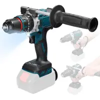 Kkmoon 13mm Uppladdningsbar Borstlös Motor Elektrisk Slagborrmaskin Sladdlös Elektrisk Skruvdragare