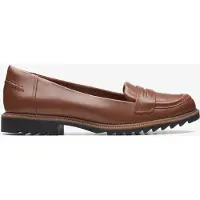 Clarks Griffin Milly Tan Läder Skor