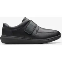 Clarks Watchet Rem Svarta Läder skor