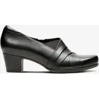Clarks Rosalyn Adele Svarta LäderSkor