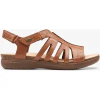 Clarks April Belle Tan Läder Sandaler