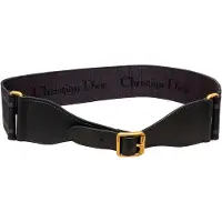 Dior Pre-owned Christian Dior Brett Canvasbälte - 20-talet
