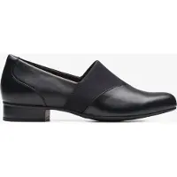 Clarks Juliet Gem svarta läderskor