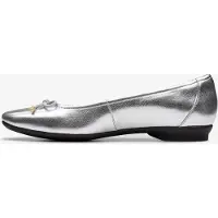 Clarks Candra Ljus Silvrig Metallic Skor