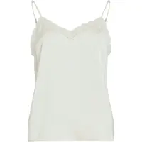 Vila Enna Ravenna Lace Singlet ärmelös Blus