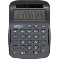 MAUL ECO MJ 555 Bordsräknare Grå Display (ställen): 10 solcell (B x H x D) 110 x 154 x 27 mm