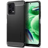 Spigen Rugged Armor, skydd, Xiaomi, Xiaomi Redmi Note 12 5G / POCO X5 5G, 16,9 cm (6.67), Sort