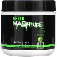 Controlled Labs , Green Magnitude, Kreatinmatrix Volymökare, Smak av Surt Grönt Äpple, 11,8 oz (336 g)