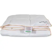 Borg Living Sommartäcke 150x210 cm - Svalt täcke med myskdun - , lätt, svalt och luftigt sommartäcke