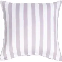 By Night Puddfodral 60x63 cm - 100% bomullssatin - Nordic Stripe - lavendelränder