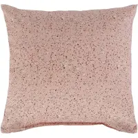 Borg Living Kuddfodral 60x63 cm - Marble light red - Kuddfodral i 100% bomullssatin