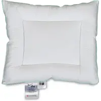 Borg Living Bambu låg barnkudde - 40x45 cm - Extra mjuk juniorkudde -