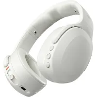 Skullcandy Crusher Evo - Hörlurar med mikrofon - fullstorlek - Bluetooth - trådlös, kabelansluten - 3,5 mm kontakt - ben