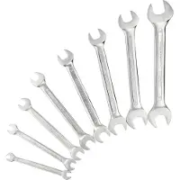 Ks Tools 512.0208 512.0208 Dubbelskruvnyckelsats 8 delar