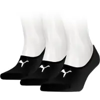 Puma No Show Socks 3 Pairs Svart EU 43-46 Man