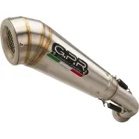 Gpr Exhaust Systems Powercone Evo Suzuki Gsx-s 750 17-20 Euro 4 Homologerad Ljuddämpare