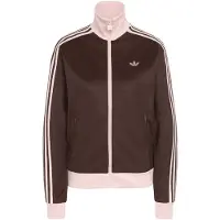 Adidas Originals Sweatjacka 'Classic' mörkbrun / rosa