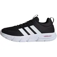 Adidas Låg sneaker 'Flex' svart / vit