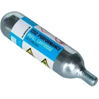Pro 25g Co2 Cartridges 2 Units Silver 25 g