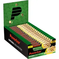 Powerbar Natural Vegan Proteinbarslåda Choklad Och Banan 40g 18 Enheter
