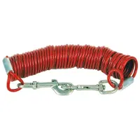 Dogman Löplina Spiral Röd 6m 6m