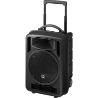 Monacor TXA-1020 Mobilhögtalare, Mobil PA-högtalare 25 cm 10 tum Uppladdningsbara batteri, 230 V 1 st