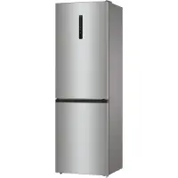 Gorenje Advanced NRK6192AXL4 - Kylskåp/frys - bottenfrysskåp - bredd: 60 cm - djup: 59.2 cm - höjd: 185 cm - 300 liter - Klass E - grå metallic texturerad