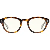 Gunnar Optiks Emery, Rektangel, Spela, Svart, Gul, Acetat, Bred passform, Klar