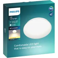 Philips CL200 - Vägg-/taklampa - LED - 17 W - varmt vitt ljus - 2700 K - vit