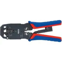 Knipex 97 51 12 97 51 12 D1 Crimptång Modularkontakt (västerländsk) RJ10, RJ11, RJ12, RJ45