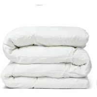 Nordstrand Fylligt hybridtyngdtäcke 5 kg vikttäcke med glaspärlor - 140x200 cm - Extra tungt helårstäcke - Varm bolltäcke från