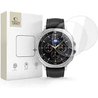 Tech-Protect Samsung Galaxy Watch8 Classic Glass Fit+ skärmskydd av härdat glas - 46mm - 2 st. - Klar
