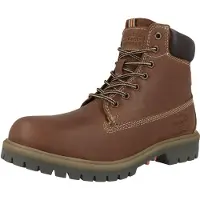 Dockers by Gerli Boots med snörning mörkbrun / svart