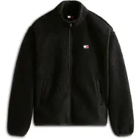 Tommy Hilfiger Tommy Jeans Badge Teddy Relaxed Zip Thru Sweatshirt