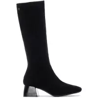 Xti för kvinnor. 14429102-NEGRO Stövlar 144291 svart (40), 3 till 5 cm, Zip, Casual