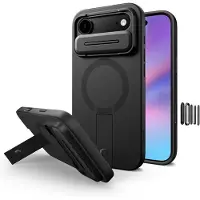 Tech-Protect Kevlar Aura MagSafe-fodral för iPhone Air - Svart