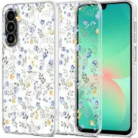 Tech-Protect Samsung Galaxy A17 FlexAir+ TPU-skal - Vårblommor