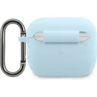 Lacoste Airpods 3 Liquid Silikonskal - Blå
