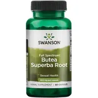 Swanson Health , Fullspektrum Butea Superba Rot, 400 mg, 60 Kapslar