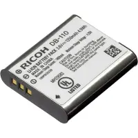 Ricoh DB 110 - Batteri - Li-Ion - 1350 mAh - 4.9 Wh - för G900SE, GR III, GR III HDF, GR III Street Edition, GR IIIx