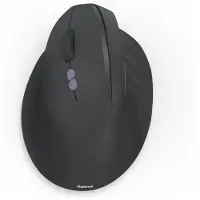 Hama EWM-600L WiFi mus Sladdlös Optisk Svart 8 Knappar 1800 dpi Ergonomisk