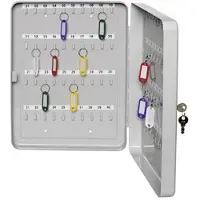 Alco Nyckelskåp x 7,5 cm (B x H x T) inkl. 2 Schlüssel 891 Antal hakar 30 Ljusgrå