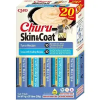 Inaba Churu Skin&coat Tonfiskrecept 20x14g Kattgodis